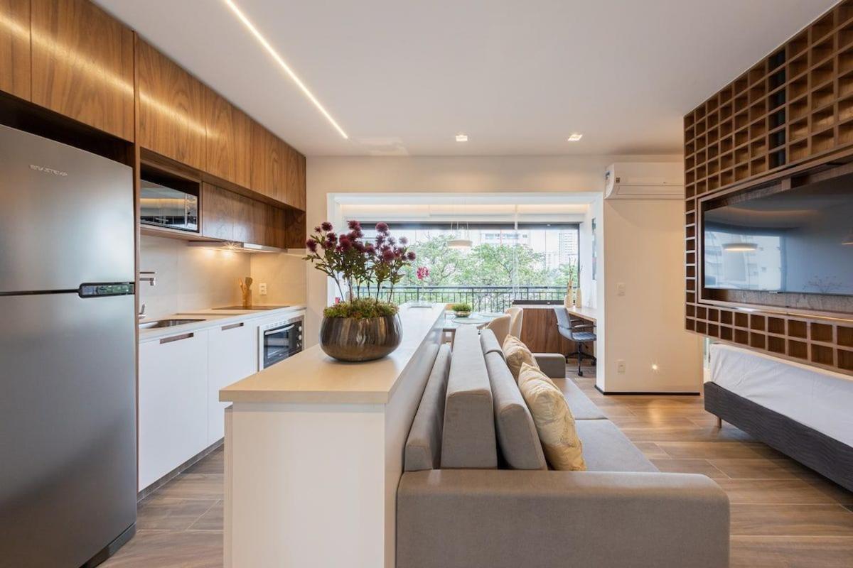 דירות סאו פאולו Easy Star - Luxuoso Studio No Coracao Do Campo Belo - Hc01H מראה חיצוני תמונה