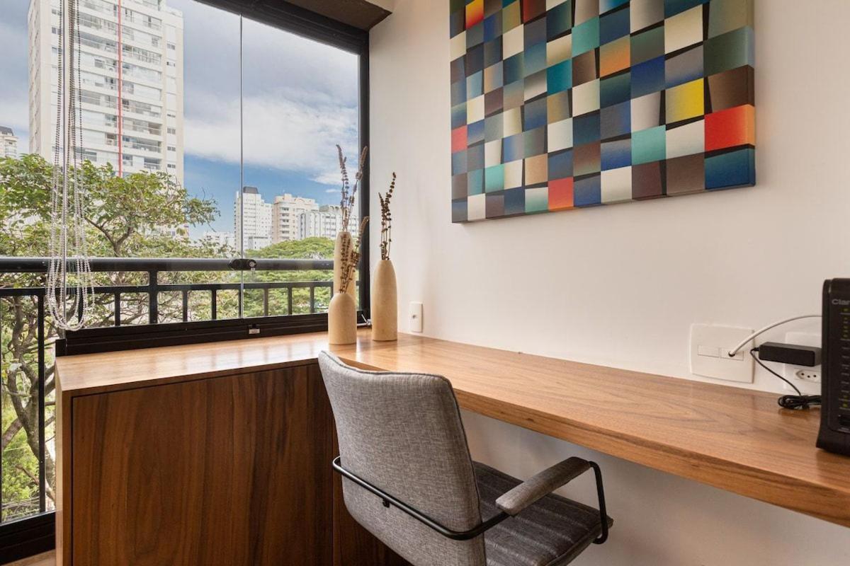 דירות סאו פאולו Easy Star - Luxuoso Studio No Coracao Do Campo Belo - Hc01H מראה חיצוני תמונה